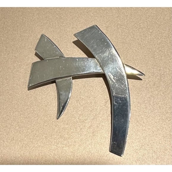 Broche Taxco Mexico TS-92 En Argent Sterling 925 - Occasion, Motif Homme Avec âne